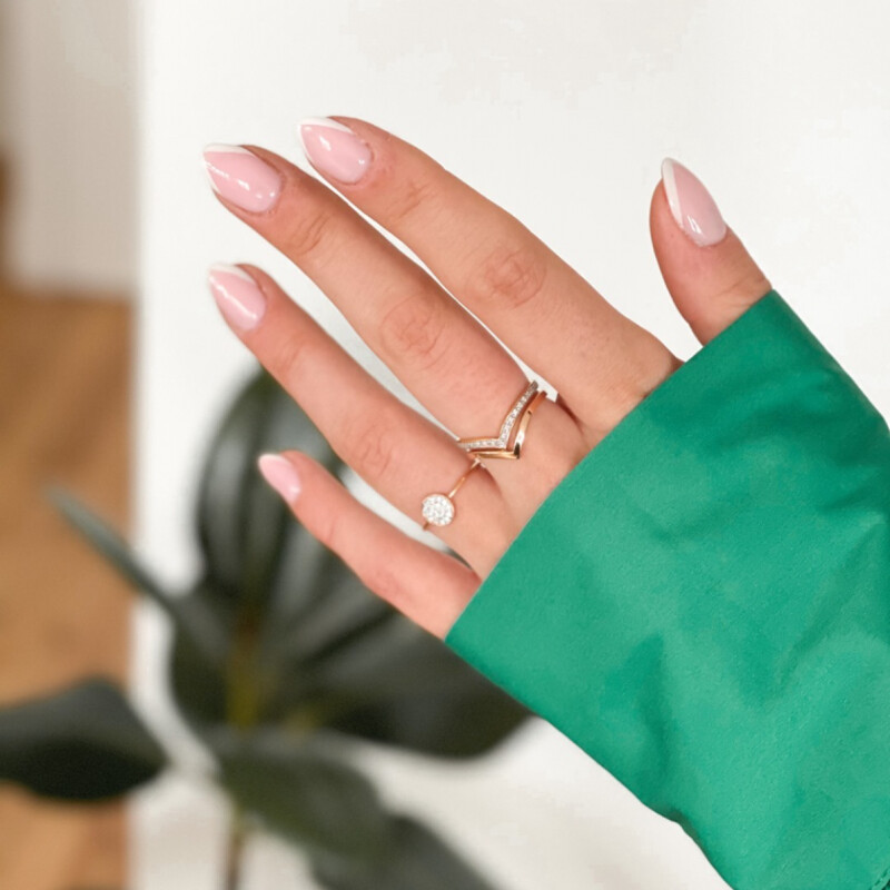 Alliances en or rose Alliances en or rose